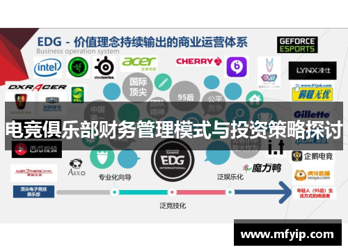 电竞俱乐部财务管理模式与投资策略探讨